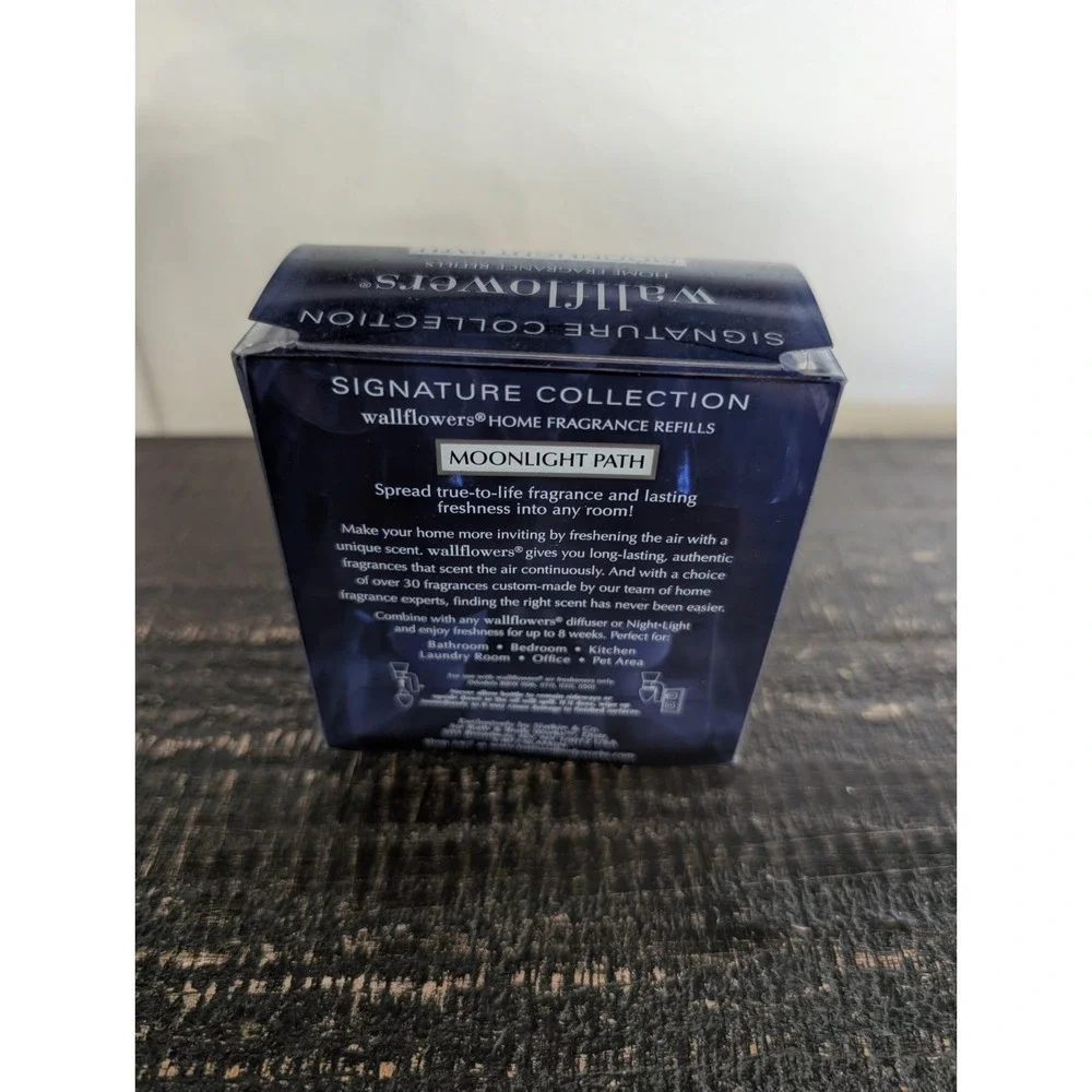 Bath & Body Works Moonlight Path Wallflower Refills - Discontinued - Pk of 2 NIB